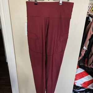 Old Navy PowerSoft Tall - Burgundy, Large